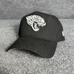 New Era NFL Jacksonville Jaguars Black 9FORTY Snapback Cap One Size Fits Most